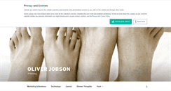 Desktop Screenshot of oliverjobson.co.uk